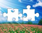 Puzzle Nature Stock Photo