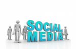 Social Media Concept Stock Photo