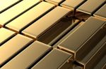 Gold Bar Stock Photo