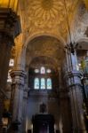 Malaga, Andalucia/spain - July 5 : Interior View Of The Cathedra Stock Photo