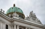 Hofburg At Heldenplatz In Vienna Stock Photo