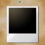 Photo Frames Represents Blank Space And Copy-space Stock Photo