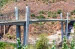 Bridge Over Blue Nile Stock Photo