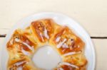 Sweet Bread Donut Cake Stock Photo