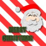 Merry Christmas With Santa Claus Stock Photo