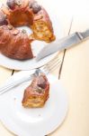 Chestnut Cake Bread Dessert Stock Photo