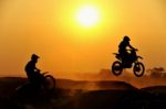 Motocross Rider Stock Photo