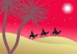 Christmas Wise Men Stock Photo