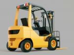 Forklift Truck Stock Photo