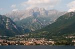 Mandello De Lario At Lake Como Stock Photo