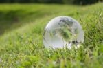 Glass Globe Stock Photo