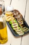 Grilled Assorted Vegetables Stock Photo