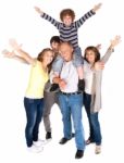 Happy Family Stock Photo