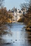 View Of St Jame's Park In London Stock Photo