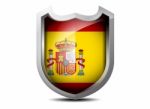 Flag Of Spain Stock Photo