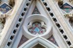 Detail Buxton Memorial Fountain In Victoria Tower Gardens Stock Photo