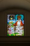 Mijas, Andalucia/spain - July 3 : Interior Church Of The Immacul Stock Photo