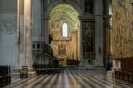 Cathedral Of St Alexander In Bergamo Stock Photo