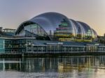 Gateshead, Tyne And Wear/uk - January 20 : View Of The Sage Buil Stock Photo