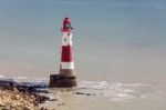 Beachey Head, Sussex/uk - May 11 : The Lighthouse At Beachey Hea Stock Photo