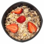 Muesli Bowl Isolated Stock Photo