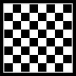 Chess Board Background Design Stock Photo