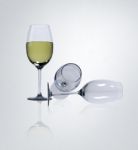 Wine In Glasses Stock Photo