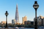 The Shard In London Stock Photo