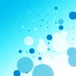 Circles Blue Abstract Background Stock Photo