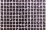 Black Color Masaic Tile Background Stock Photo