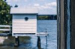 Maroochy River Boat House During The Day Stock Photo