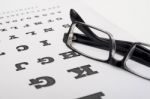 Check The Eyesight Stock Photo