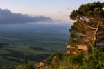 Countryside Of Val D'orcia Tuscany Stock Photo