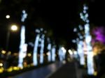 Background Bokeh From Light Decoration Stock Photo