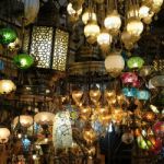 Istanbul, Turkey - May 25 : Lights For Sale In The Grand Bazaar In Istanbul Turkey On May 25, 2018 Stock Photo