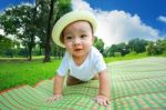 Asian Baby Stock Photo