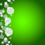 Green Bokeh Background Stock Photo