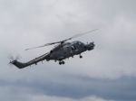 Royal Navy Black Cat Lynx Stock Photo