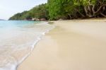 Clear Sea At Mu Ko Similan In Thailand Stock Photo