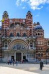 London - July 30 : View Of Westminster Cathedral In London On Ju Stock Photo