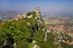 San Marino Top View Stock Photo