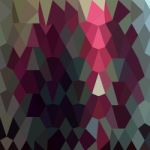 Burgundy Abstract Low Polygon Background Stock Photo