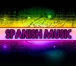 Spanish Music Represents Latin American And Classical Stock Photo