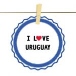 I Love Uruguay4 Stock Photo