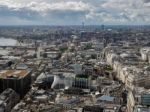 Skyline View Of London Towards St Paul's Cathedral Stock Photo