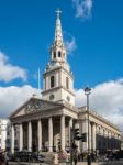 St Martin-in-the-fields Church  Trafalgar Square Stock Photo