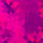 Medium Violet Red Abstract Low Polygon Background Stock Photo