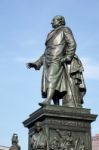 Monument To Baron Freiherr Von Stein In Front Of The Abgeordnete Stock Photo