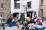 Port Isaac, Cornwall/uk - August 13 : A View Of Port Isaac In Co Stock Photo