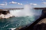 The Image Of The Amazing Niagara Falls Stock Photo